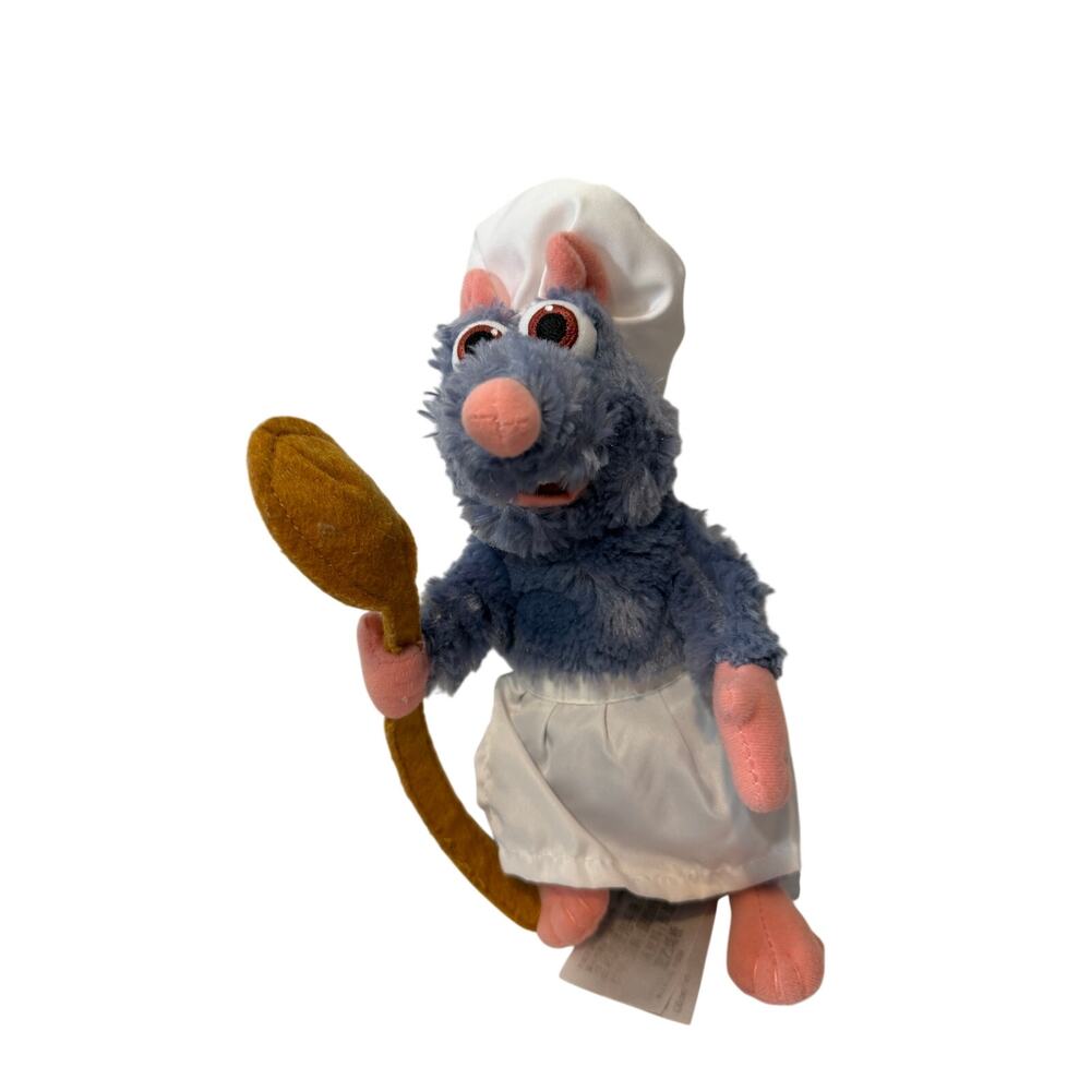 Disney Parks Chef Remy Ratatouille 9″ Plush Stuffed Animal Toy – Pixar Movie